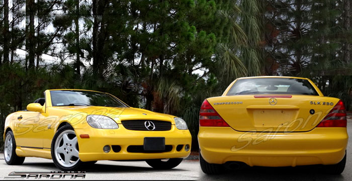 Custom 97-01 SLK Kit # 92-18  Coupe Body Kit (1998 - 2004) - $1290.00 (Manufacturer Sarona, Part #MB-016-KT)